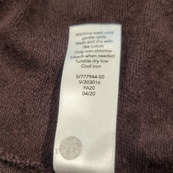 Athleta Size S Pranayma Restore Wrap Sweater In A Purple Color - Picture 7 of 7